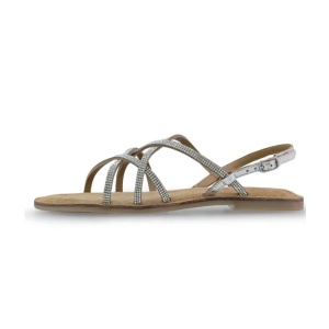 Σανδάλια δερμάτινοS.OLIVER 5 28122 36 silver