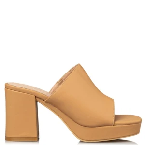 PLATFORM HEEL MULES