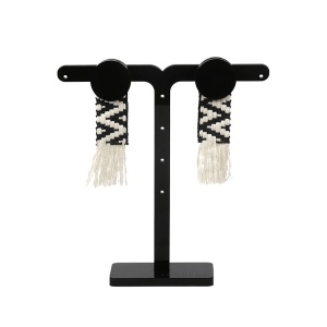 FRINGE – plexi glass σκουλαρίκια