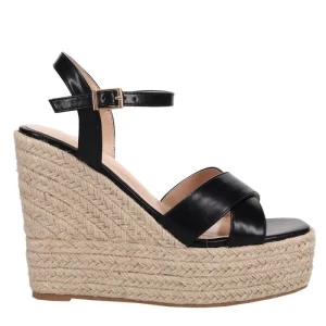 Migato Καλοκαιρινές Γυναικείες Πλατφόρμες Μαύρες